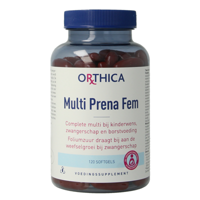 Orthica Multi Prena Fem 120Capsules