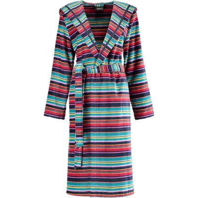 Cawö Cawö Dames Badjas met Capuchon 6135 Multi 38