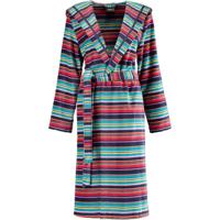 Cawö Cawö Dames Badjas met Capuchon 6135 Multi 38 - thumbnail