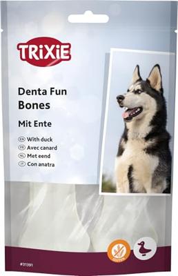TRIXIE DENTA FUN DUCK CHEWING BONES 10 CM 6X70 GR