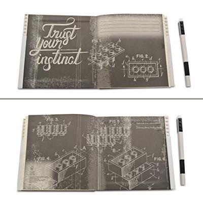 LEGO Notebook with Pen Black