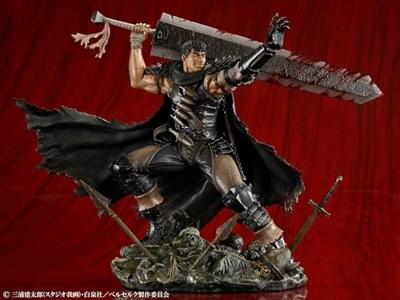 Berserk PVC Statue 1/7 Guts Black Swordsman Ver. 26 cm - thumbnail