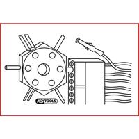 KS Tools 150.1232 Ontgrendelgereedschap - thumbnail