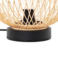 QAZQA Landelijke buiten tafellamp rotan - Calamus - thumbnail