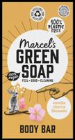 Marcel's Green Soap Body bar - vanille & kersenbloesem - 150g - thumbnail