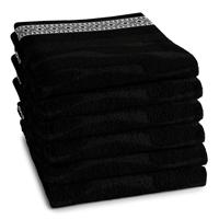 DDDDD DDDDD Keukendoek Africa 50x55 Black - thumbnail