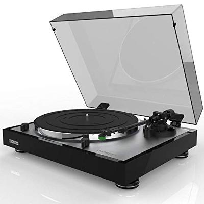 Thorens TD 402 DD platenspeler zwart