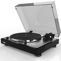 Thorens TD 402 DD platenspeler zwart - thumbnail
