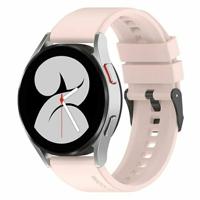 By Qubix - Compatible met Garmin Venu/Sq / Sq2 / 2 plus - Siliconen gesp bandje - Lichtroze - Compatible Garmin bandje - Bandbreedte: 20mm - thumbnail