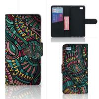 Huawei Ascend P8 Lite | Telefoon Hoesje | Aztec - thumbnail