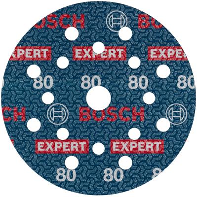 Bosch Professional EXPERT Schuurschijf 125mm P80 VE=6 - 2608902400