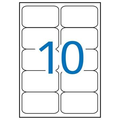 Apli laser A4 etiketten 99,1x57,0mm 1000