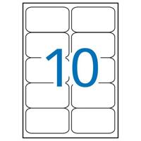 Apli laser A4 etiketten 99,1x57,0mm 1000 - thumbnail