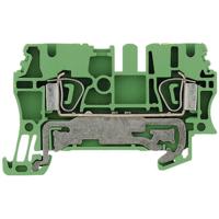 Weidmüller 1608640000 Aardingsklem Spanveer Groen-geel 50 stuk(s) - thumbnail