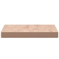 Wastafelblad 60x40x4 cm massief beukenhout - thumbnail