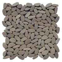 Slice Pebble Grey Mix Kiezel 30x30 per vel Stardos - thumbnail