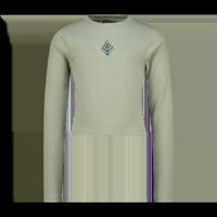Vingino winter top meisjes - groen - Basic crop longsleeve - rib - thumbnail