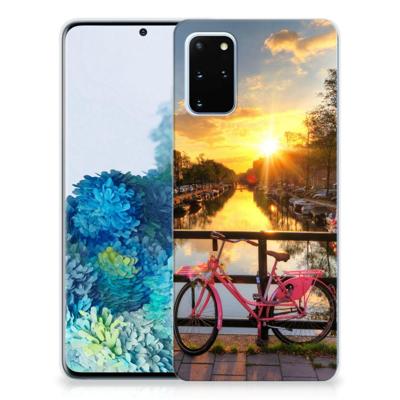Samsung Galaxy S20 Plus | Silliconen Back Cover | Amsterdamse Grachten