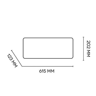 Argo Keramische kachel wandmodel wit 2000W - 8677030 Argo Keramische kachel wandmodel wit 2000W - 8677030