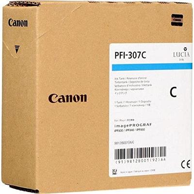 Canon PFI-307C Origineel Cyaan Canon PFI-307C Origineel Cyaan