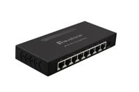 LevelOne GEU-0822 netwerk-switch Unmanaged Gigabit Ethernet (10/100/1000) Zwart - thumbnail