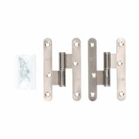 Scharnier EDM 85481 PN04 Staal 100 x 58 mm Links - thumbnail