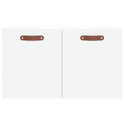 Wandkast 60x36,5x35 cm bewerkt hout wit