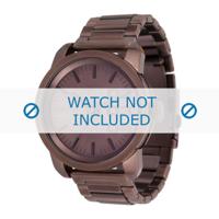 Diesel horlogeband DZ1480 Staal Rood 24mm - thumbnail