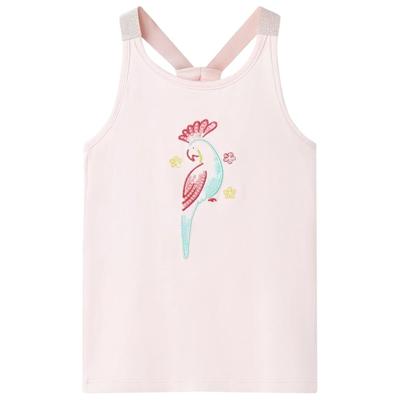 VidaXL Kindertopje 116 zachtroze