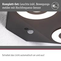 Paulmann Silma 94866 LED-buitenlamp met bewegingsmelder (wand) LED 11 W Antraciet - thumbnail