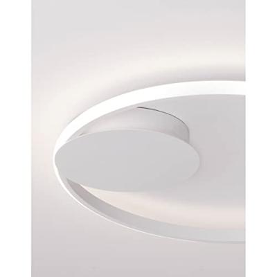 Lyora Ronde plafondlampFuline wit Ø 50cm - 9348072