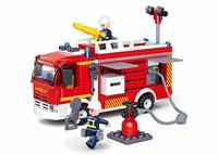 Sluban Fire Truck bouwstenen set (M38-B0626) - thumbnail