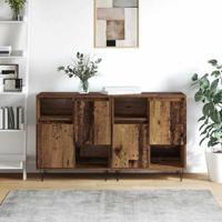 Dressoirs 2 pcs Oud hout 120 x 35 x 70 cm Bewerkt hout - thumbnail