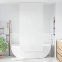 VidaXL Rolgordijn voor douche 100x240 cm wit - thumbnail
