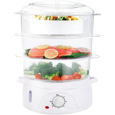 Efficiënte Stoomkoker - 9 Liter - Wit - 800 Watt