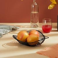 Alessi Trinity Fruitschaal 26 cm zwart - thumbnail