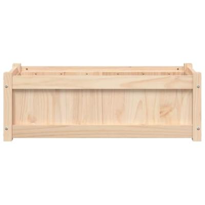 Plantenbak 90x31x31 cm massief grenenhout