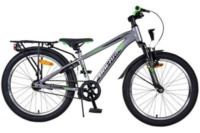 Volare cross kinderfiets - jongens - 20 inch - donker grijs