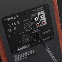 Edifier R1700BTs Actieve Bluetooth-luidspreker - Bluetooth v5.0, 2.0 draadloze close-up studio luidspreker - 66w RMS met subwoofer uitgang - houten behuizing - thumbnail