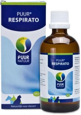 Puur Respirato (luchtwegen) voor hond, kat en paard 100 ml