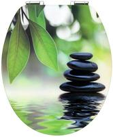 Cornat Wc-Bril Acrylaat Black Stone Sc Gr - KSDSC321 - thumbnail