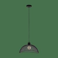 Eglo Design gaas hanglampPompeya 45cm zwart - 43304 - thumbnail