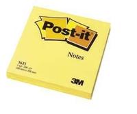 Post-it Notes ft 101 x 101 mm, geel, blok van 200 vel - thumbnail