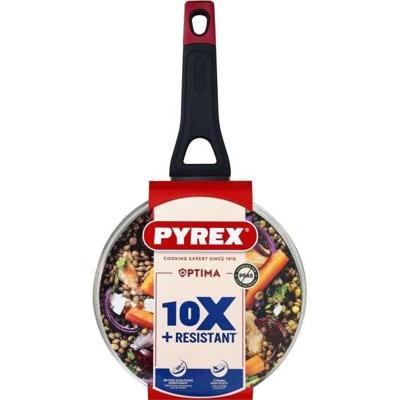 Braadpan + deksel - PYREX - 1455032 - Antiaanbaklaag - 20 cm - PFAS-vrij