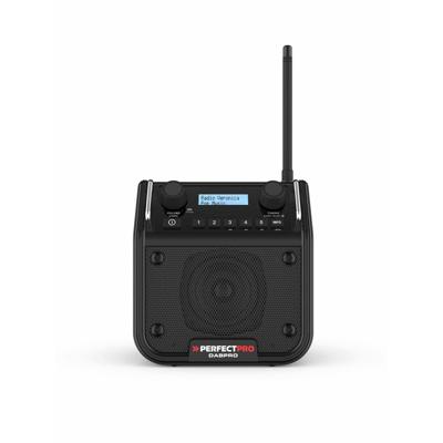 Perfectpro DPR2 DABPRO Bouwradio DAB+ FM Bluetooth Oplaadbaar