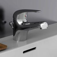 Wastafel Mengkraan Schutte Magna Chroom - thumbnail