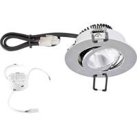 EVN PC20D91127 EVN Lichttechnik LED-inbouwlamp LED LED vast ingebouwd 8.4 W Chroom - thumbnail