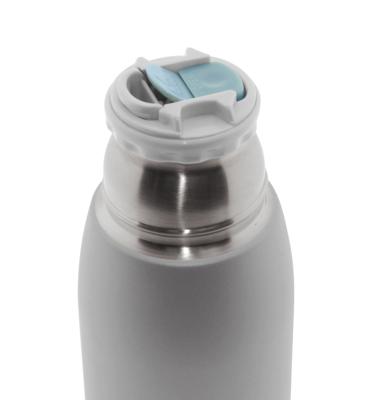 Reisthermosfles JATA 920 1 L Grijs Metaal Roestvrij staal Plastic
