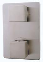 Wiesbaden Rombo afbouwdeel therm. 2 weg geb.staal - thumbnail