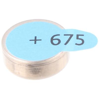 Batterij voor hoortoestel Varta Hearing Aid 675 PR44 6 Stuks - thumbnail